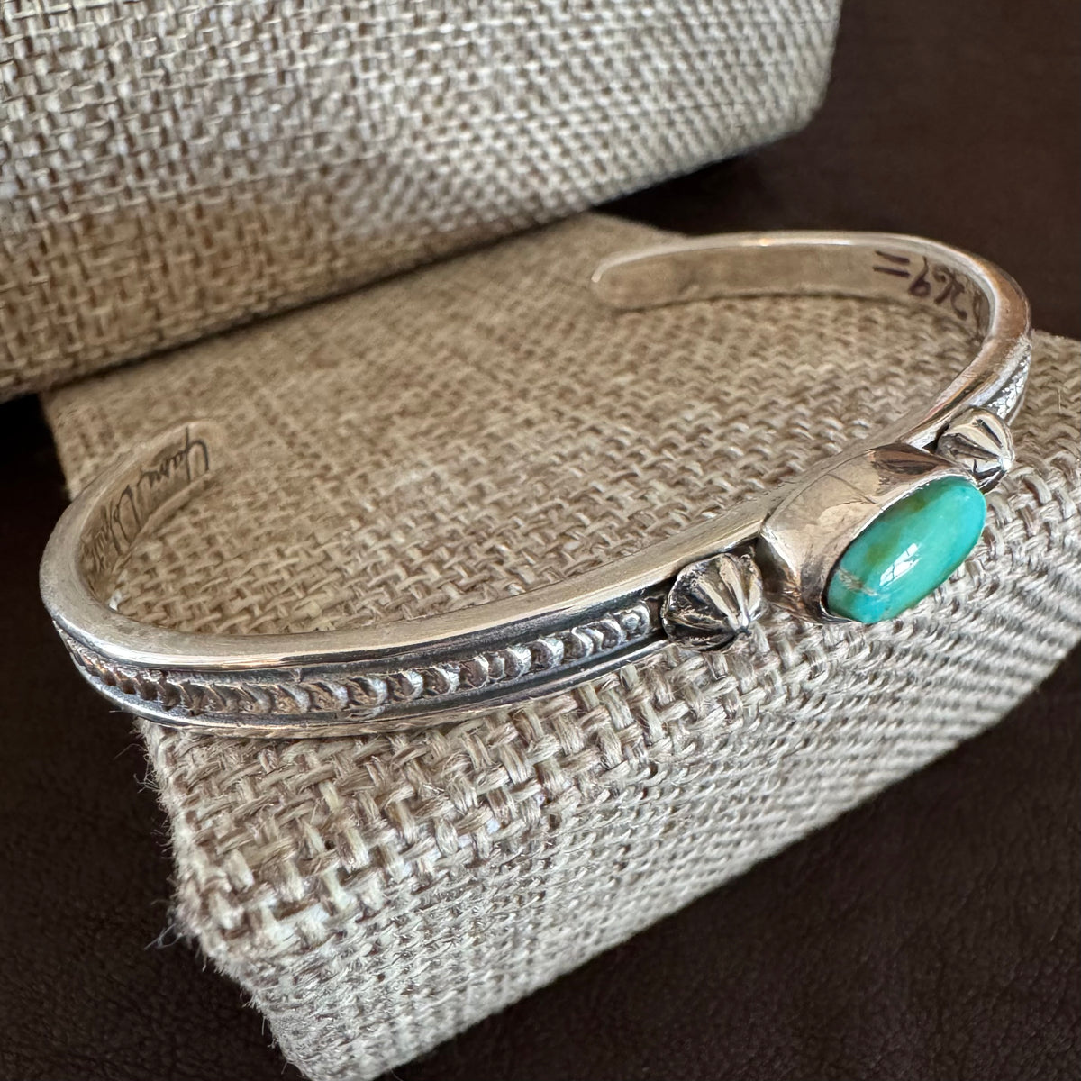 Turquoise Sterling Silver Cuff