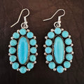 Campitos Turquoise Cluster Earrings
