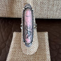 Rhodonite Ring by Sheila Tso Navajo Artist