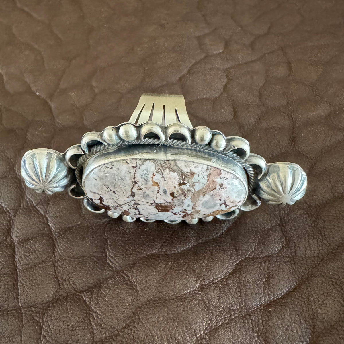 Wild Horse Sterling Silver Ring  by Rena Shelly, Navajo