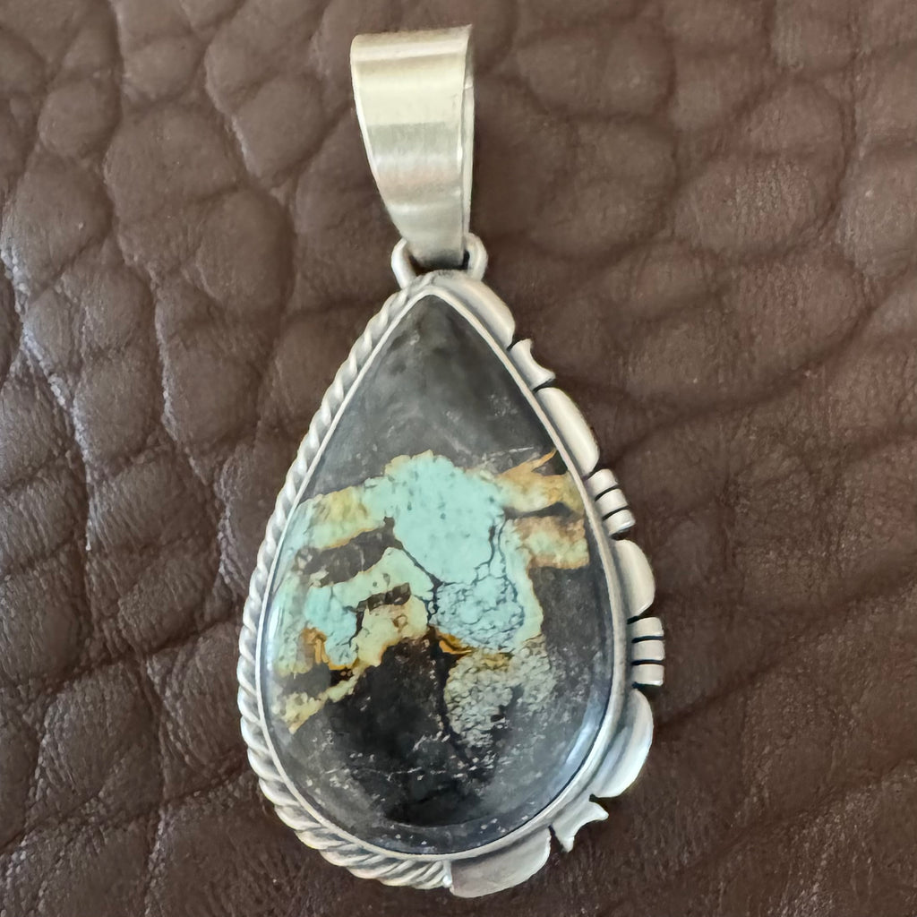 Blackjack Pendant by Daniel Benally