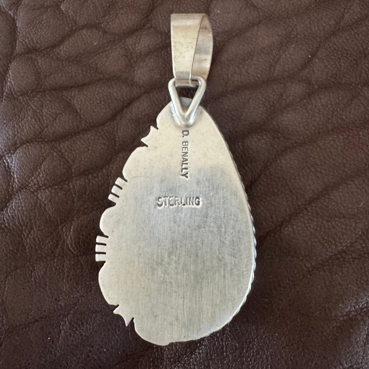 Blackjack Pendant by Daniel Benally