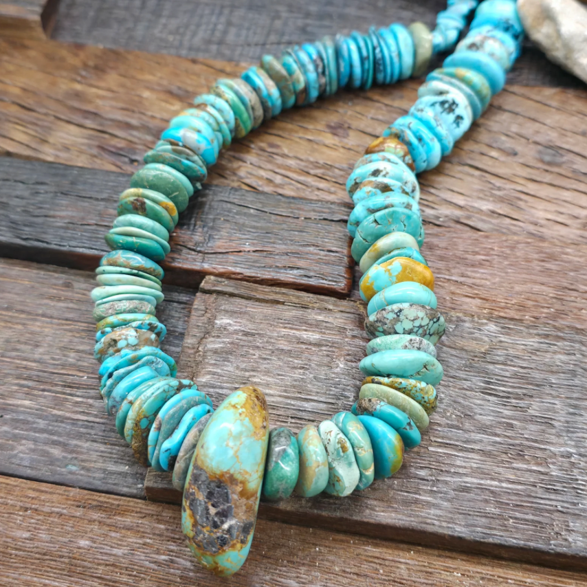 Mixed Turquoise Necklace