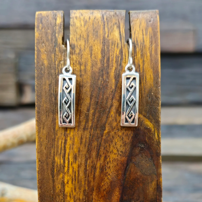 Geometric Dangle Earrings